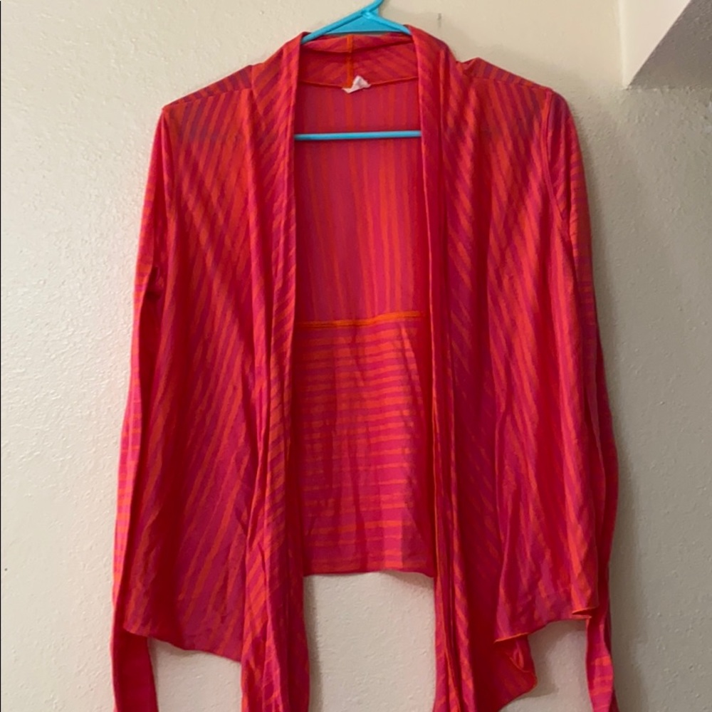 Moving Comfort Wrap Top Cardigan Size Small